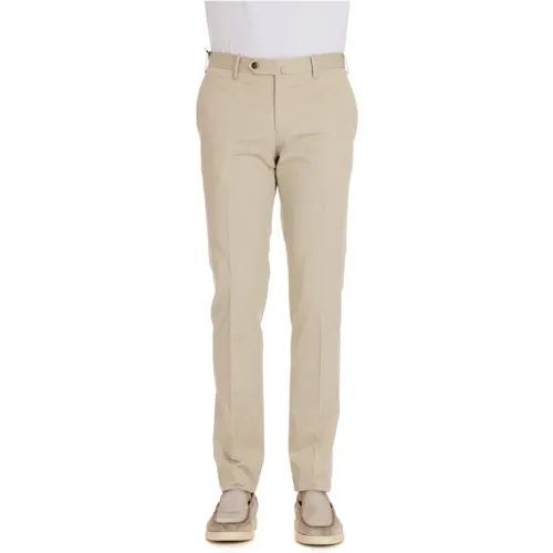 Stretch Cotton Silk Trousers , male, Sizes: 2XL, XL, M, S - PT Torino - Modalova