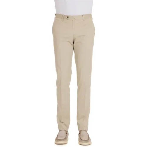 Stretch Cotton Silk Trousers , male, Sizes: 2XL, XL, M, S, L - PT Torino - Modalova