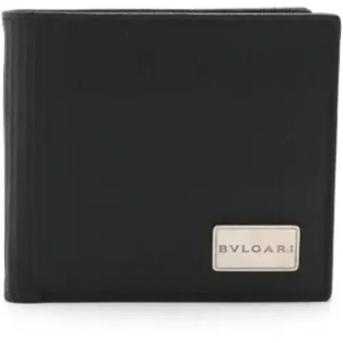 Pre-owned Leather wallets , female, Sizes: ONE SIZE - Bvlgari Vintage - Modalova