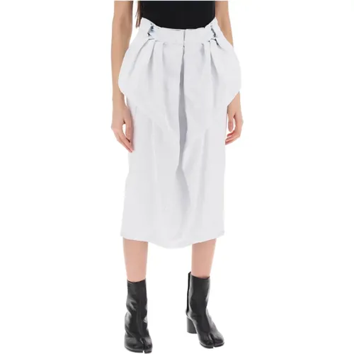 Midi Skirts , Damen, Größe: 2XS - Maison Margiela - Modalova