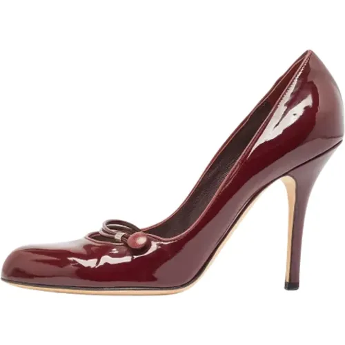 Pre-owned Leather heels , female, Sizes: 8 UK - Dior Vintage - Modalova