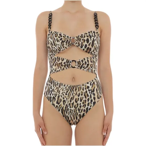 Elegant One-Piece Swimsuit , female, Sizes: M, XL - Moschino - Modalova