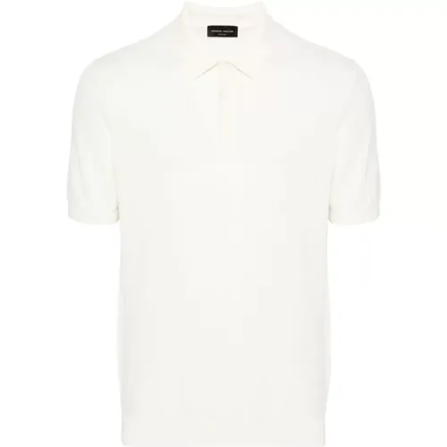 Men's Clothing T-Shirts & Polos Latte Ss24 , male, Sizes: 2XL, L, XL, 3XL - Roberto Collina - Modalova