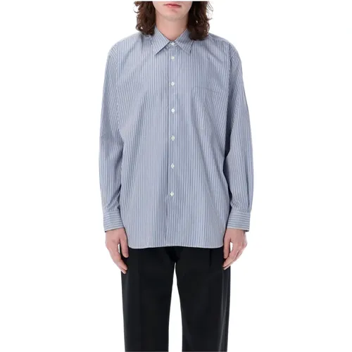 Striped Shirt White , male, Sizes: XL - Comme des Garçons - Modalova