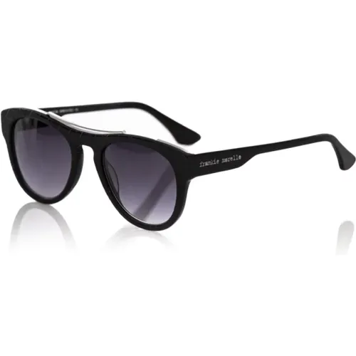 Geometrische Wayfarer Sonnenbrille schwarzer Rahmen,Geometrische Wayfarer Sonnenbrille Schwarzer Rahmen - Frankie Morello - Modalova