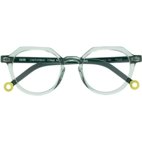 Grüne Optische Brille für den Alltag , Damen, Größe: 45 MM - Kaleos - Modalova