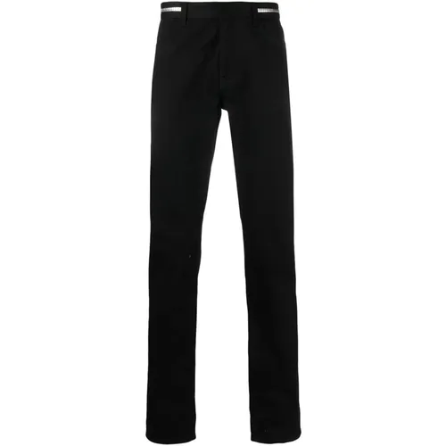 Slim-fit Trousers , male, Sizes: W30, W32, W33 - Givenchy - Modalova