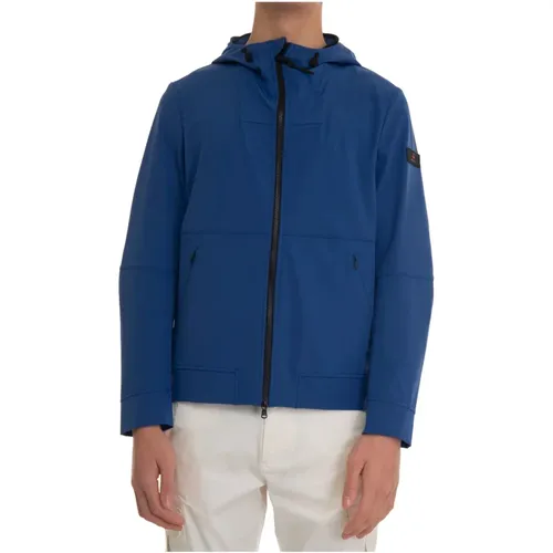 Stylish Hooded Harrington Jacket , male, Sizes: S, XL - Peuterey - Modalova