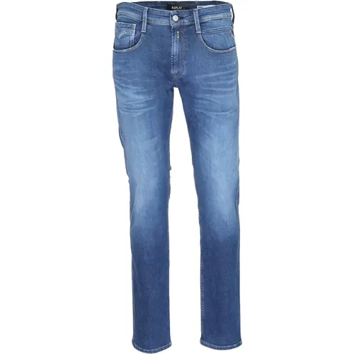 Slim-fit Jeans , Herren, Größe: W31 L32 - Replay - Modalova