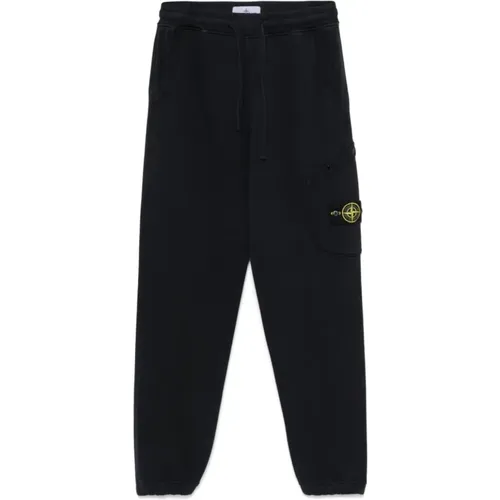 Jersey Drawstring Trousers , male, Sizes: 2XL, M, XL, L - Stone Island - Modalova