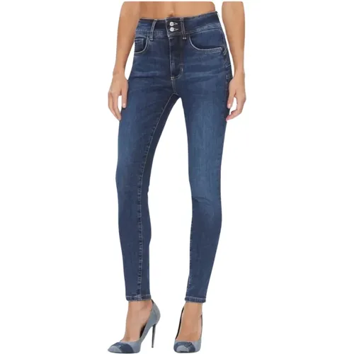 Skinny Shape UP Jeans , Damen, Größe: W25 - Guess - Modalova