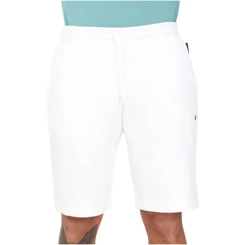 Casual Shorts mit Besticktem Logo , Herren, Größe: XL - Napapijri - Modalova