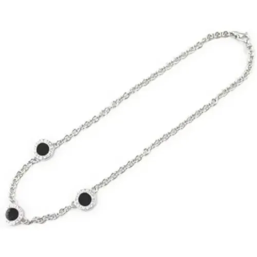 Pre-owned White Gold necklaces , female, Sizes: ONE SIZE - Bvlgari Vintage - Modalova