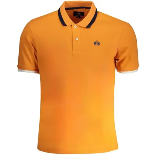 Slim Fit Polo Shirt with Contrast Details , male, Sizes: L, S, 2XL, 3XL, M, XL - LA MARTINA - Modalova