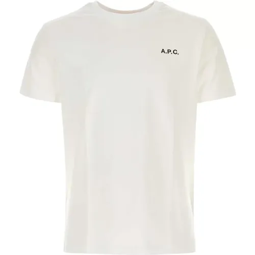 Classic Cotton T-Shirt , male, Sizes: XL, S, L, M - A.p.c. - Modalova