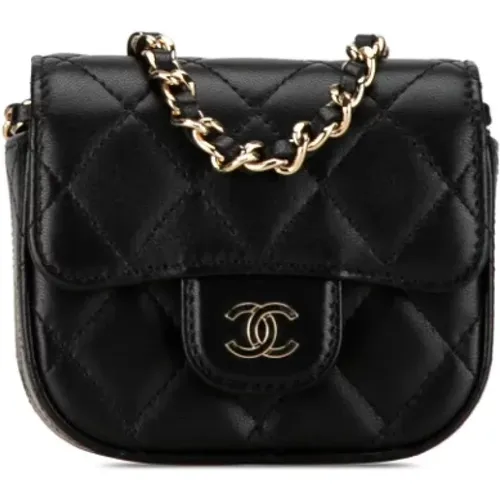 Pre-owned Leather crossbody-bags , female, Sizes: ONE SIZE - Chanel Vintage - Modalova