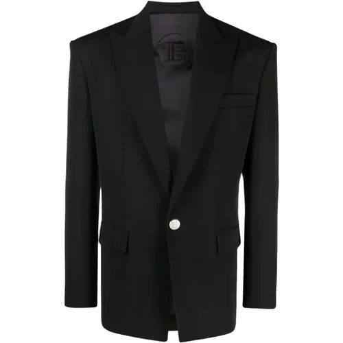 Tailored Oversized Blazer , male, Sizes: M - Balmain - Modalova