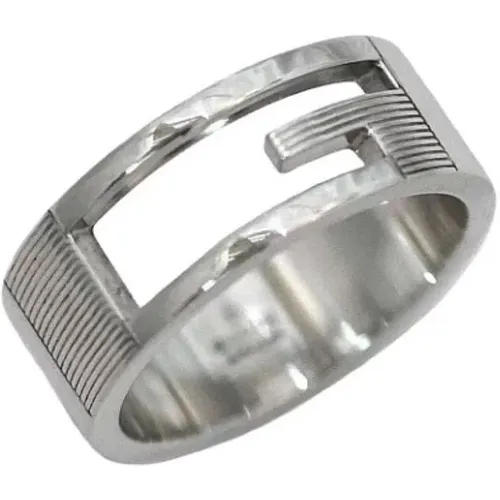 Pre-owned Metal rings , female, Sizes: ONE SIZE - Gucci Vintage - Modalova