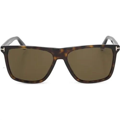 Sonnenbrille mit Logo Tom Ford - Tom Ford - Modalova