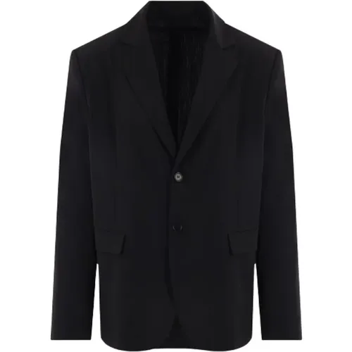 Wool Single-Breasted Jacket , male, Sizes: 2XL - Acne Studios - Modalova