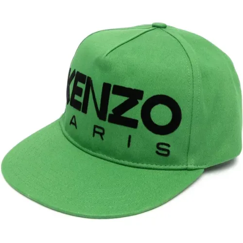 Grüne Logo Baseball Cap , Herren, Größe: ONE Size - Kenzo - Modalova