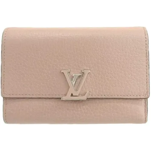 Pre-owned Leather wallets , female, Sizes: ONE SIZE - Louis Vuitton Vintage - Modalova