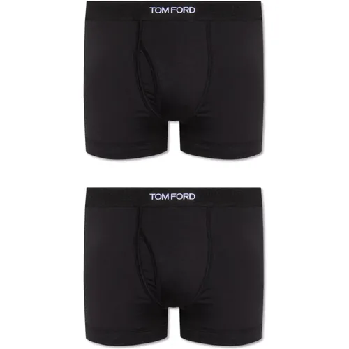 Marken-Boxershorts im Doppelpack , Herren, Größe: XS - Tom Ford - Modalova