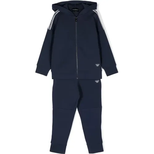 Schwarzer Iris Gym Tracksuit - Emporio Armani - Modalova