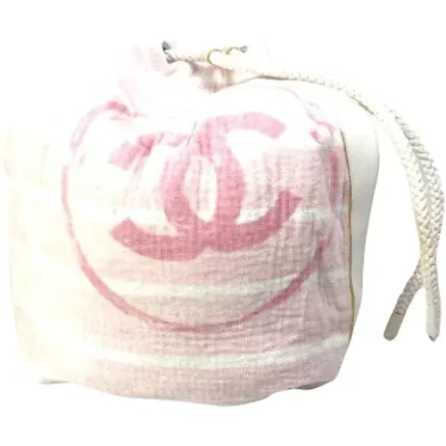 Pre-owned Cotton chanel-bags , female, Sizes: ONE SIZE - Chanel Vintage - Modalova