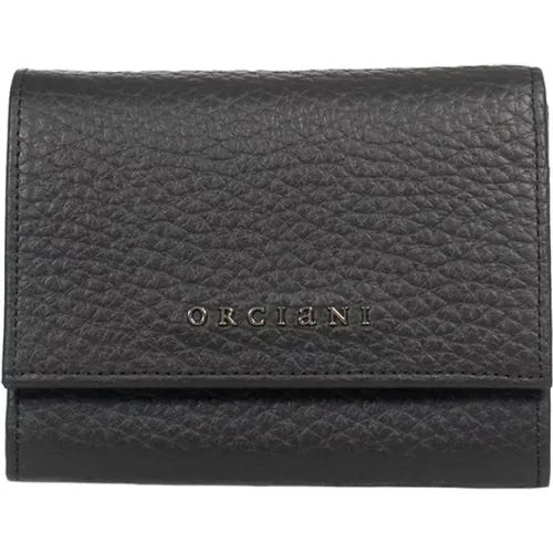 Small Soft Leather Wallet , female, Sizes: ONE SIZE - Orciani - Modalova