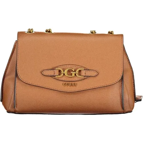 Braune Polyethylen-Handtasche Guess - Guess - Modalova