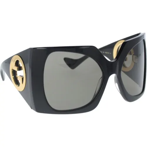 Iconic Sunglasses for Women , female, Sizes: 64 MM - Gucci - Modalova