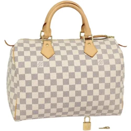 Pre-owned Canvas handbags , female, Sizes: ONE SIZE - Louis Vuitton Vintage - Modalova