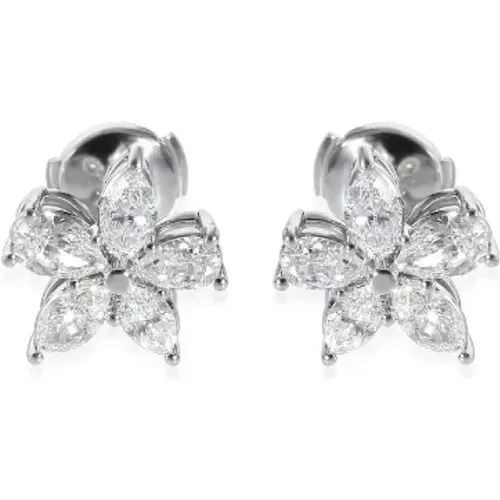 Pre-owned Metal earrings , female, Sizes: ONE SIZE - Tiffany & Co. Pre-owned - Modalova