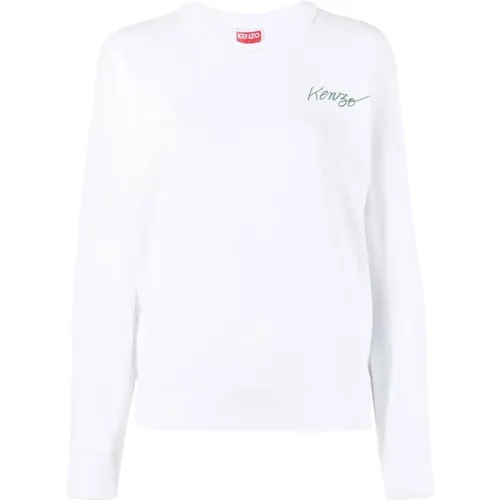 Gemütlicher Jersey Sweatshirt für Frauen , Damen, Größe: L - Kenzo - Modalova