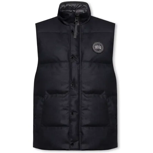 Garson down vest , male, Sizes: S - Canada Goose - Modalova