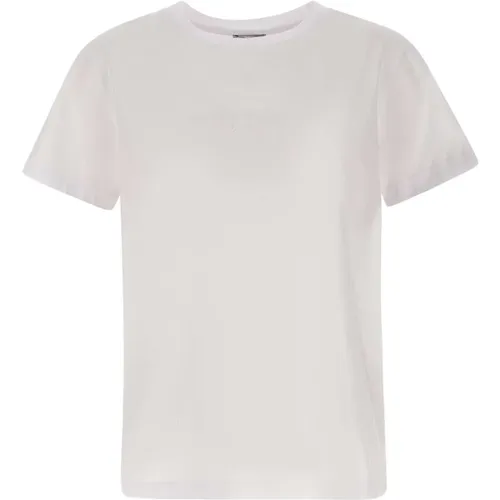Weiße T-Shirts und Polos von , Damen, Größe: S - Woolrich - Modalova