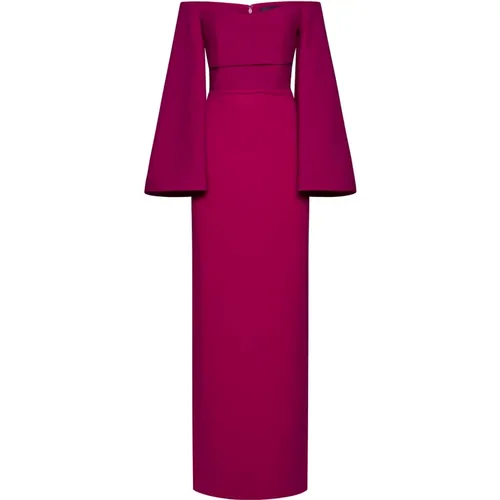 Fuchsia Dresses for Women , female, Sizes: M, S, L - Solace London - Modalova