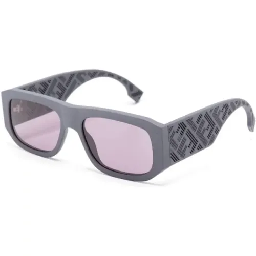 Fe40106I 20V Sunglasses , male, Sizes: 54 MM - Fendi - Modalova