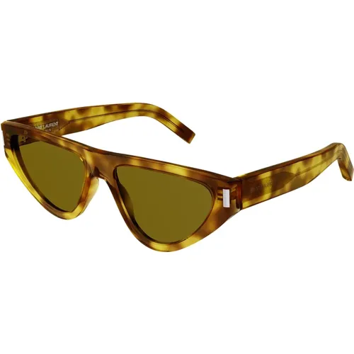 Stylish Sl468-005 Sunglasses , female, Sizes: 55 MM - Saint Laurent - Modalova