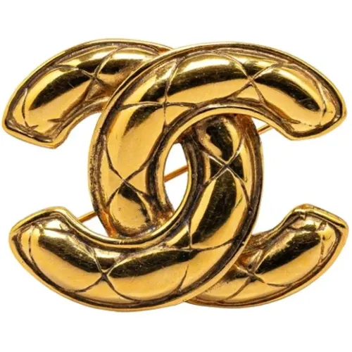 Pre-owned Metal chanel-jewelry , female, Sizes: ONE SIZE - Chanel Vintage - Modalova