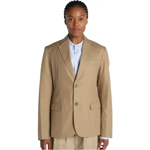 Cotton Blazer Men's Jacket , female, Sizes: S - Sofie D'hoore - Modalova