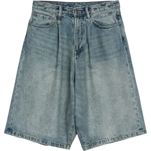 Kurze Bermuda-Shorts für Männer , Damen, Größe: W26 - R13 - Modalova