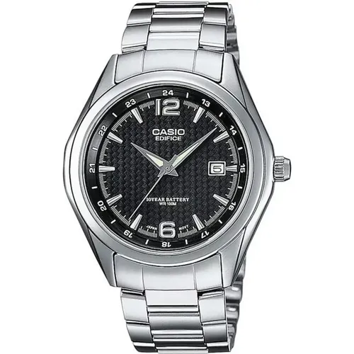 Mens Watch Ef-121D-1Aveg, Quartz, 40mm, 10Atm , male, Sizes: ONE SIZE - Casio - Modalova