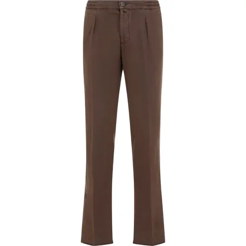 Trousers Elevate Style Sophistication , male, Sizes: W32 - Kiton - Modalova