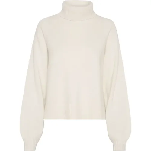 Kurzer Weißer Onyx-Pullover , Damen, Größe: 2XS - Gestuz - Modalova