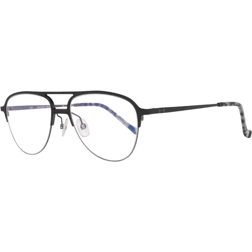 Schwarze Herren Optische Brillen mit Blauem Filter , Herren, Größe: ONE Size - Hackett - Modalova