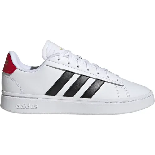 Grand Court Alpha Sneakers , male, Sizes: 9 1/2 UK - Adidas - Modalova