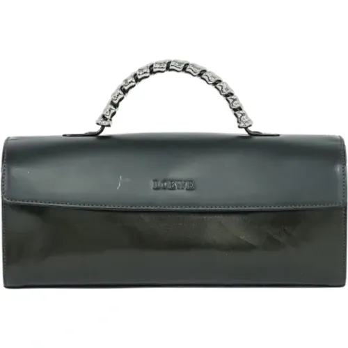 Pre-owned Leather handbags , female, Sizes: ONE SIZE - Loewe Pre-owned - Modalova