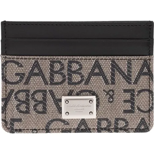 Kartenhalter , Herren, Größe: ONE Size - Dolce & Gabbana - Modalova